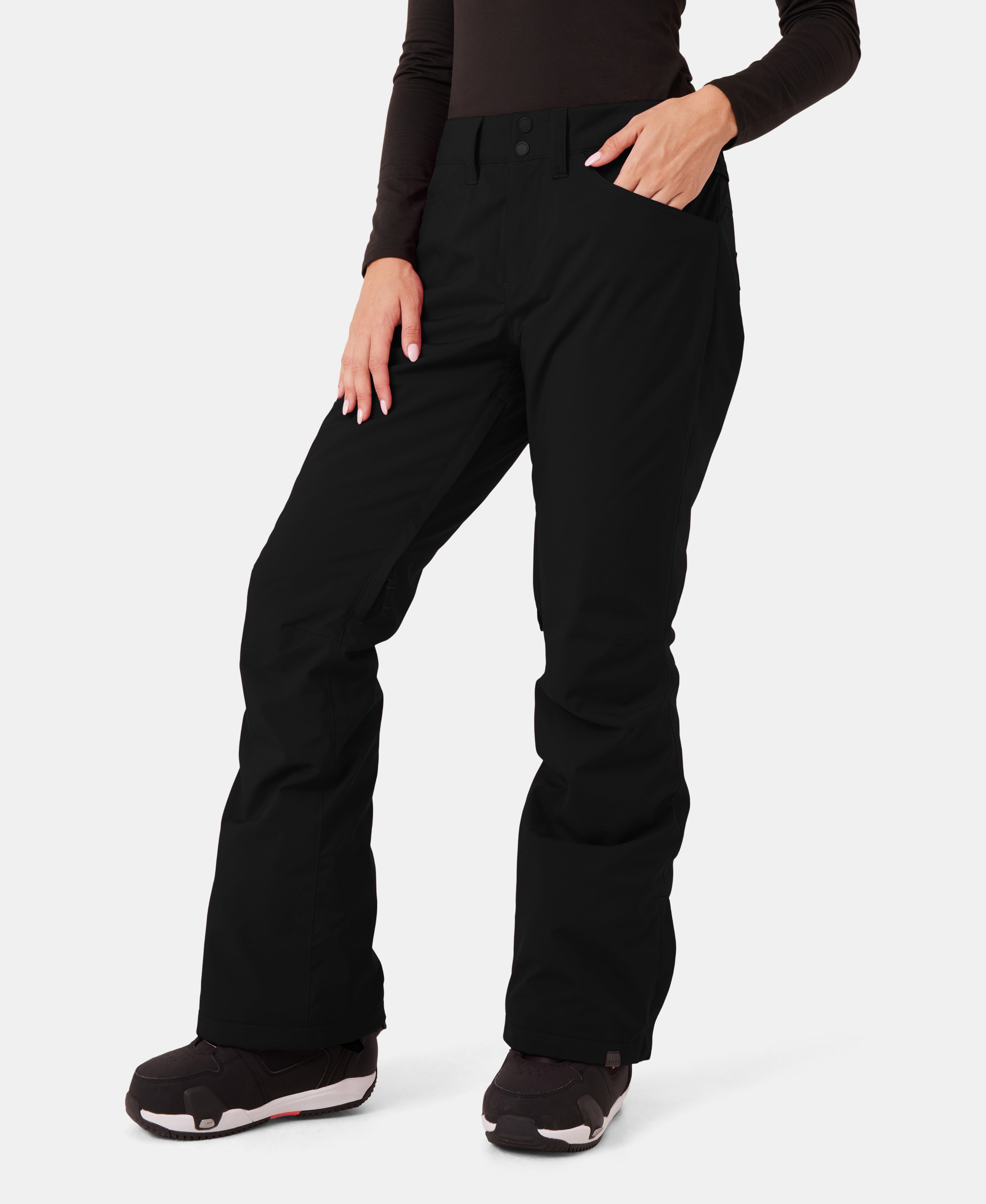 ROXY BACKYARD GIRL PT 130cm ブラック Backyard Pant - Roxy