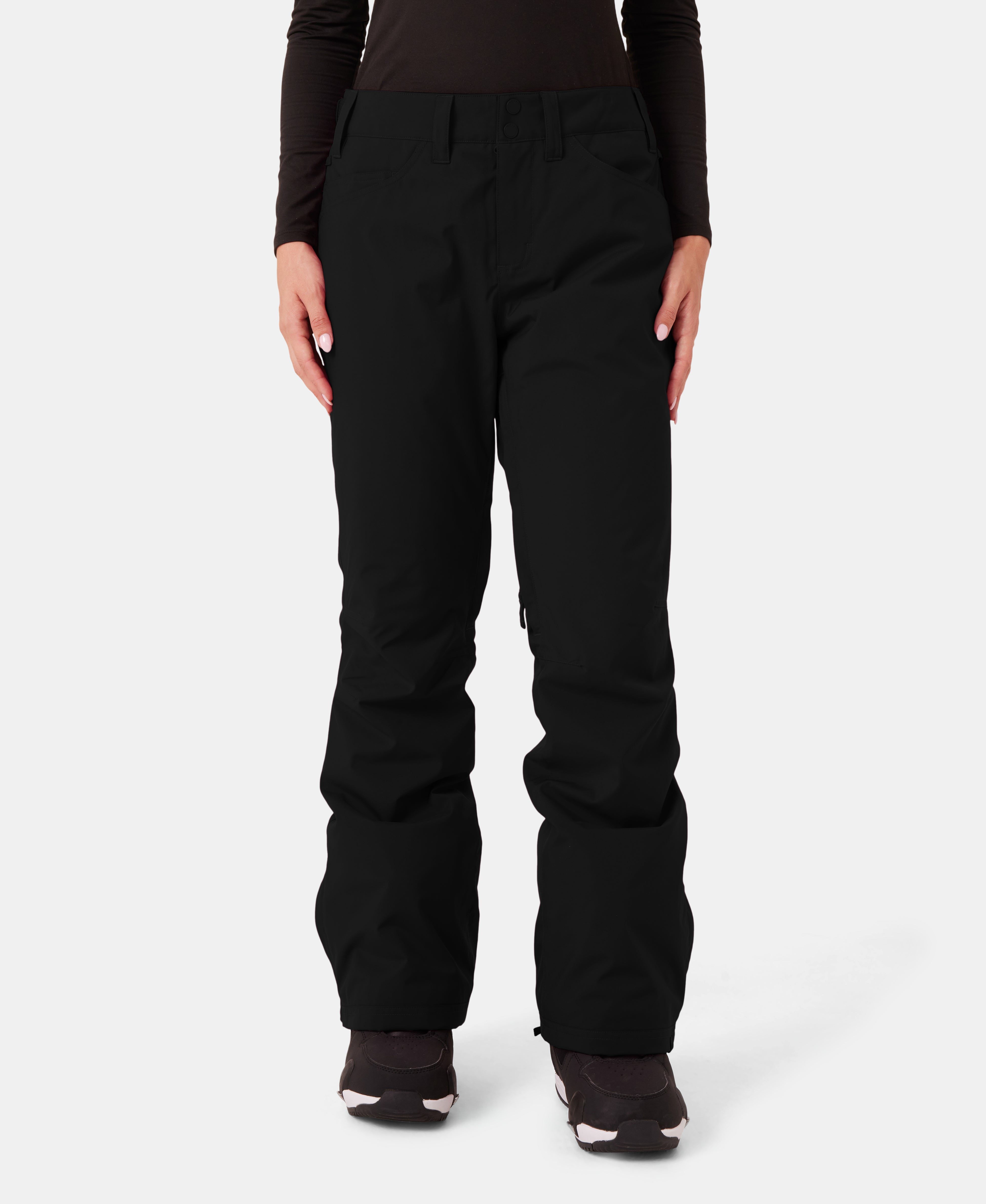 ((新品))【ROXY】 スノーボードパンツ ブラック Backyard Pant - Roxy