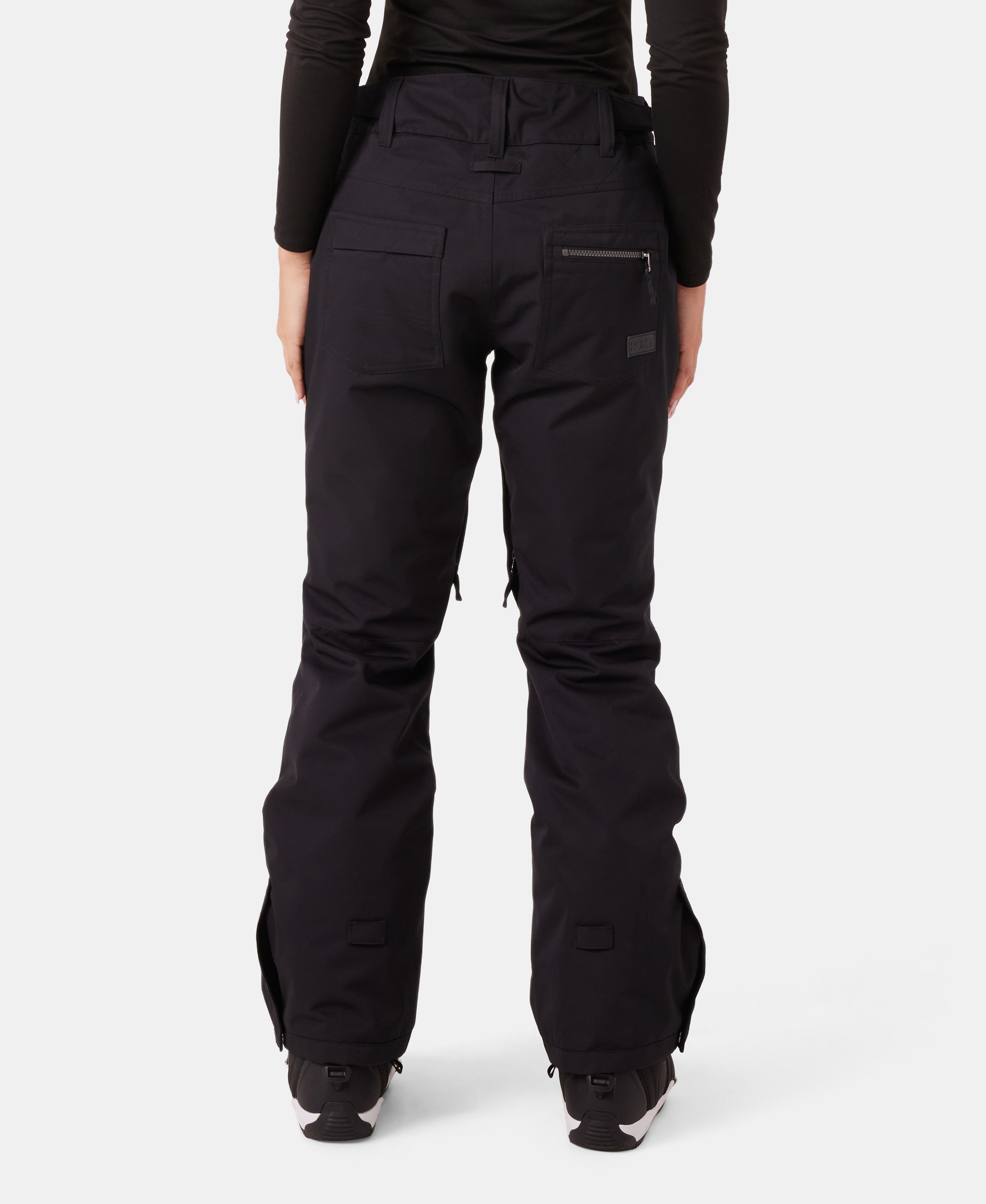 スキー Roxy Nadia Printed Pants True Black IziS Nadia Pant - Roxy