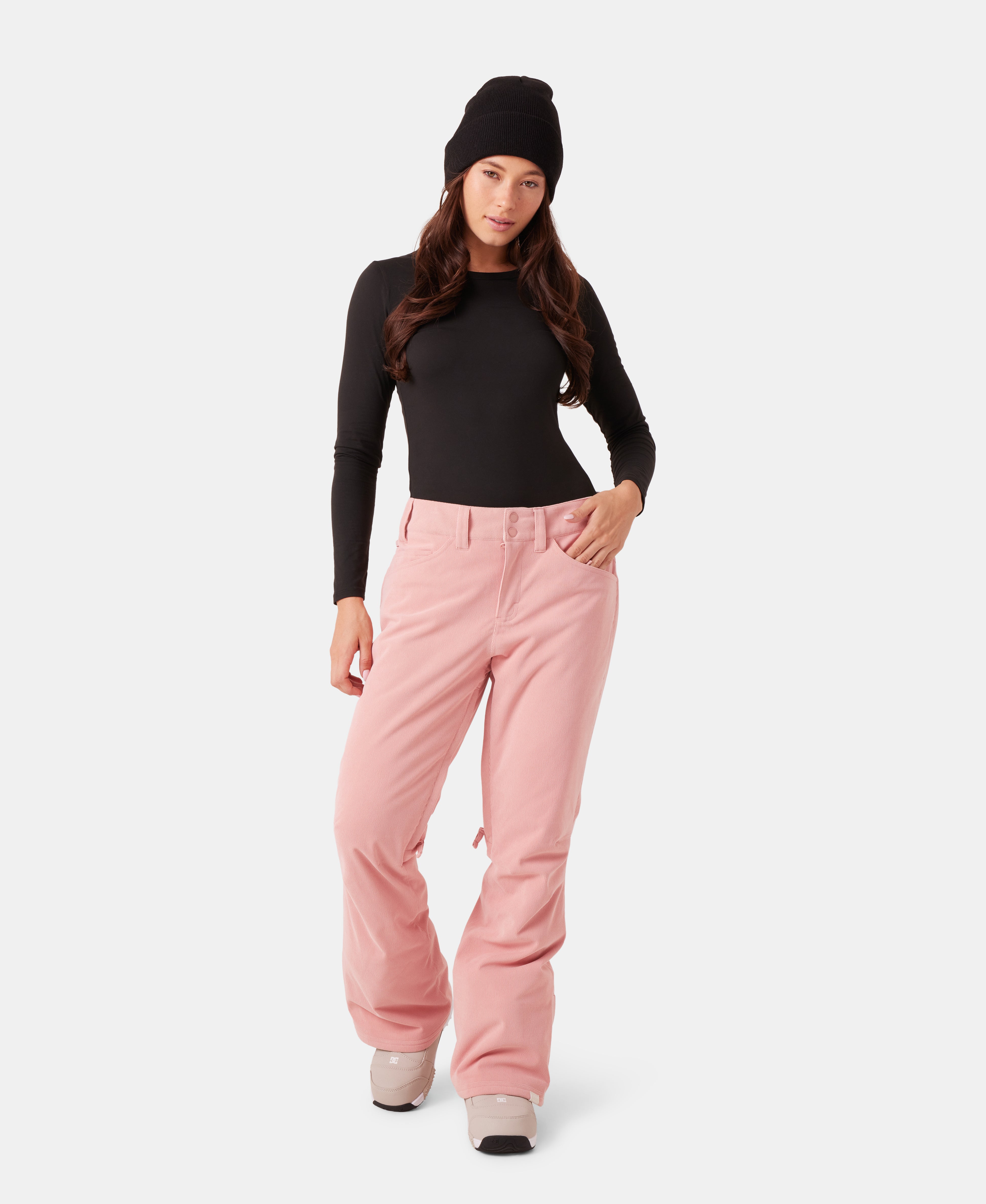 ROXY スノーボードパンツ ピンク Backyard Pant - Roxy
