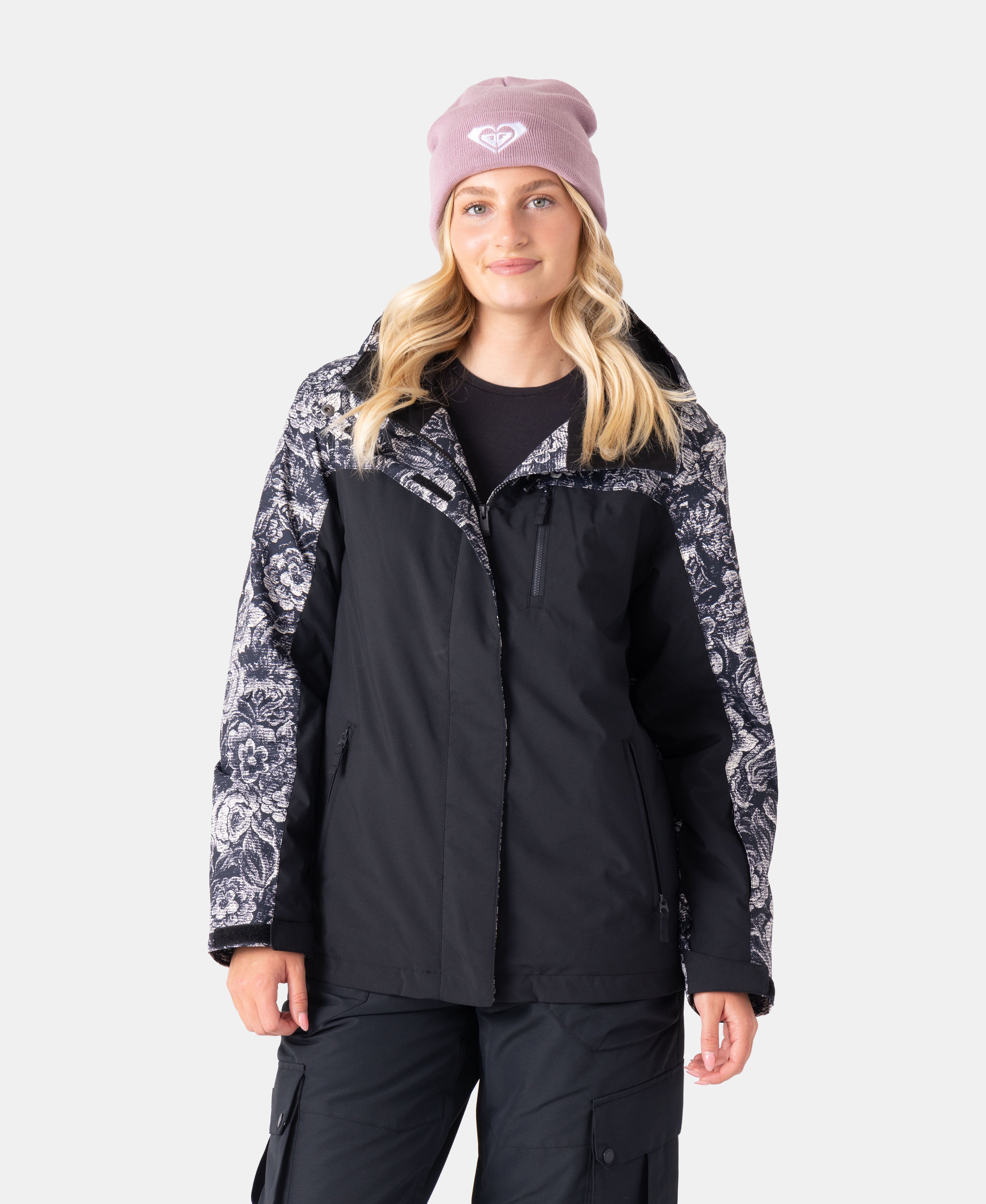 【グローブ付き】ROXY JETTY BLOCK NP/レディース スキーウェア Jetty Block Jacket - Roxy