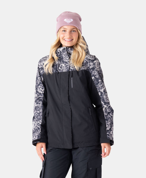 送料無料 新品 ROXY JETTY JACKET M (USサイズ S) Jetty Block Jacket - Roxy