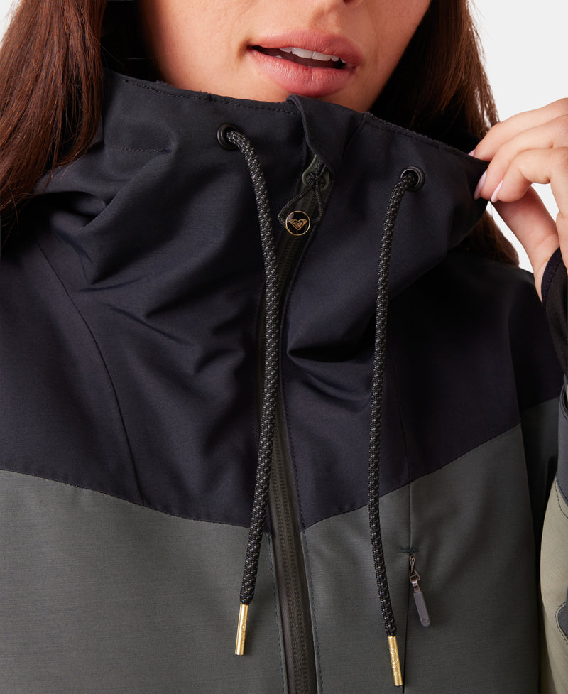 Winter Haven Jacket - Black Multi - Roxy