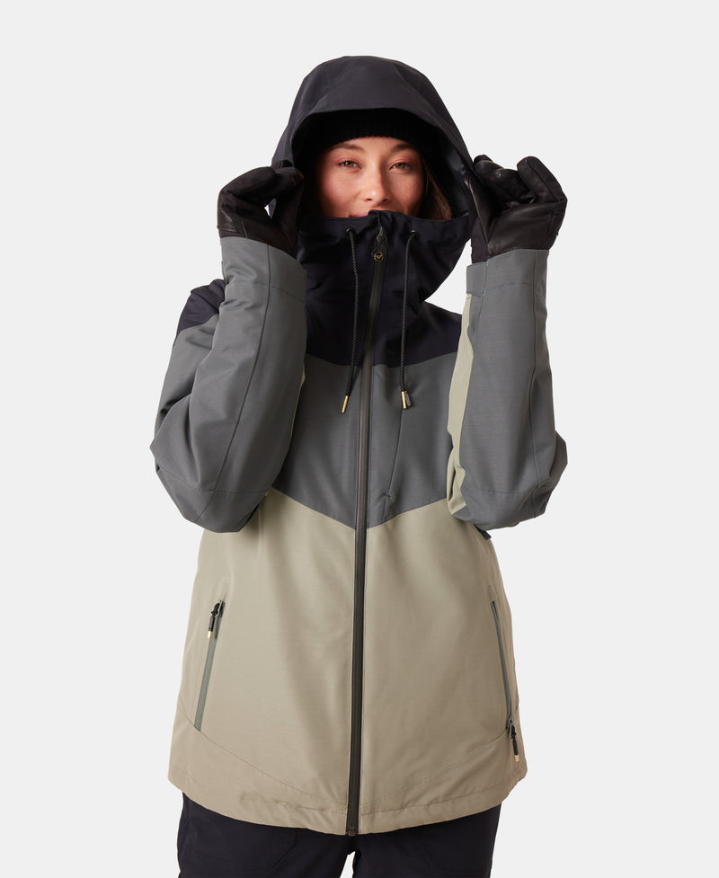 Winter Haven Jacket - Black Multi - Roxy