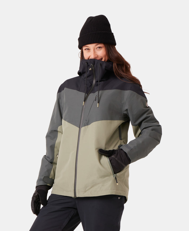 Winter Haven Jacket - Black Multi - Roxy