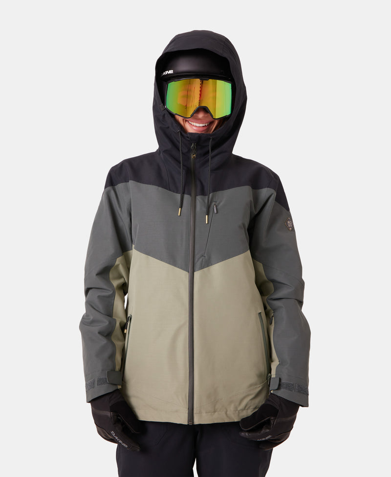Winter Haven Jacket - Black Multi - Roxy