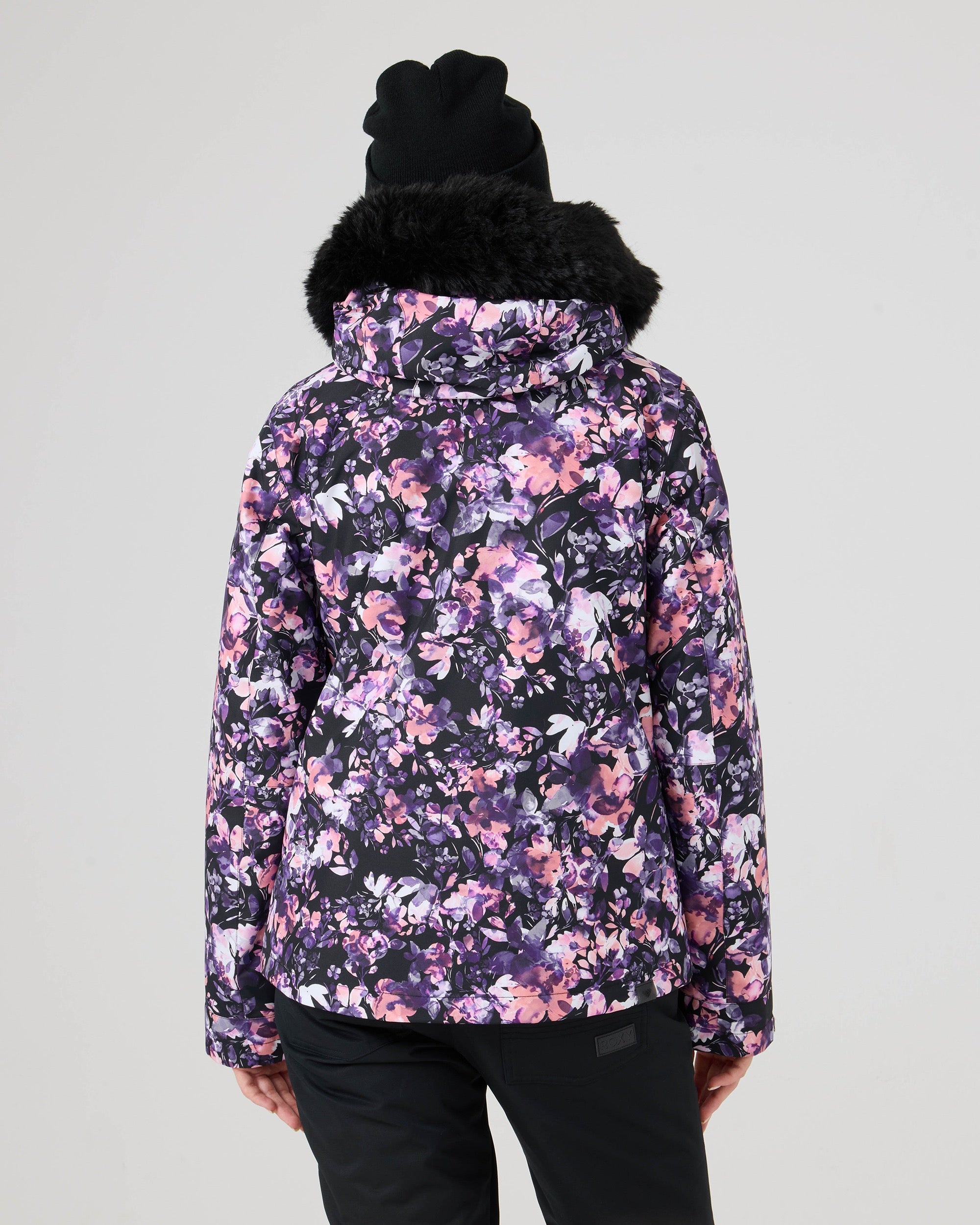 ROXY ウェア ピンク パープル S レディース 上下 セット Jet Ski Jacket - Roxy