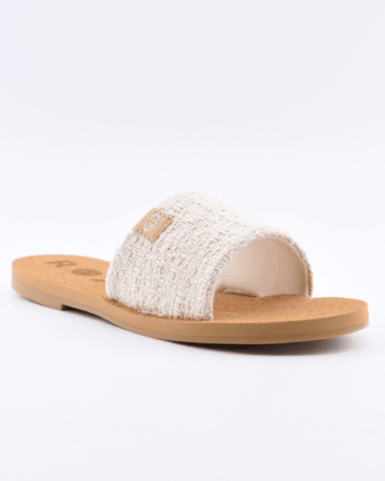 Amalfi Coast Slide Sandal - Natural - Roxy