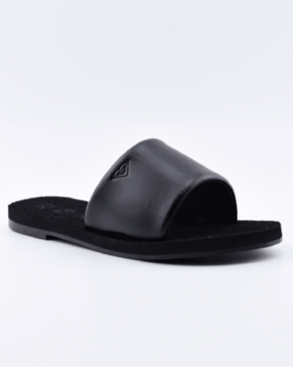 Amalfi Coast Slide Sandal - Black - Roxy