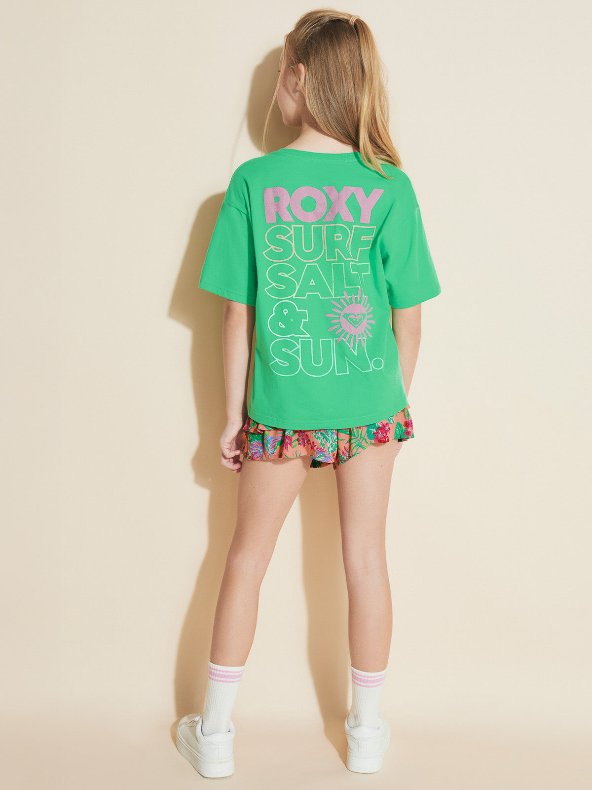 Girls' Oceanwave Oversized Tee - Roxy