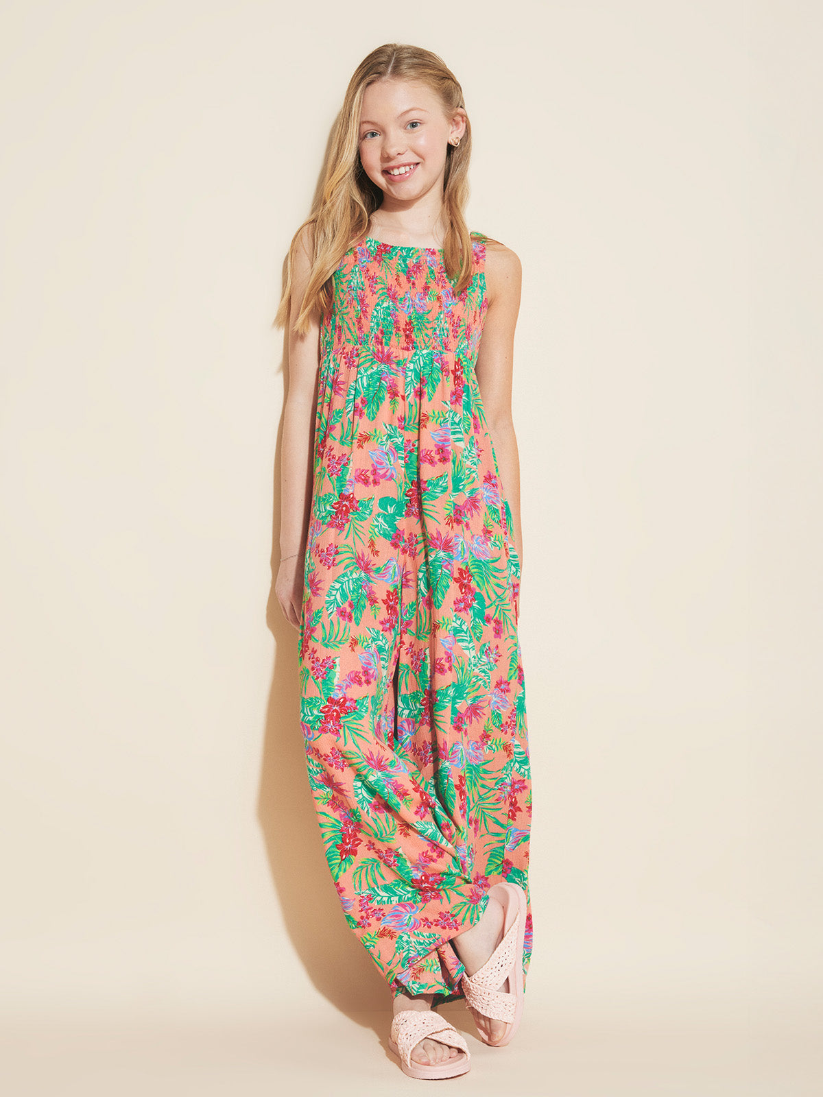 Girls' Coastal Breeze Jumpsuit - Roxy