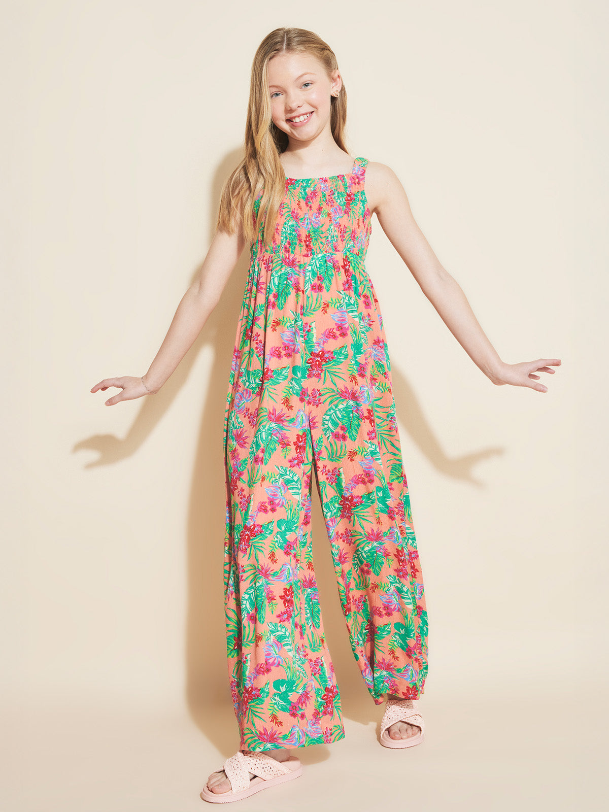 Girls' Coastal Breeze Jumpsuit - Roxy