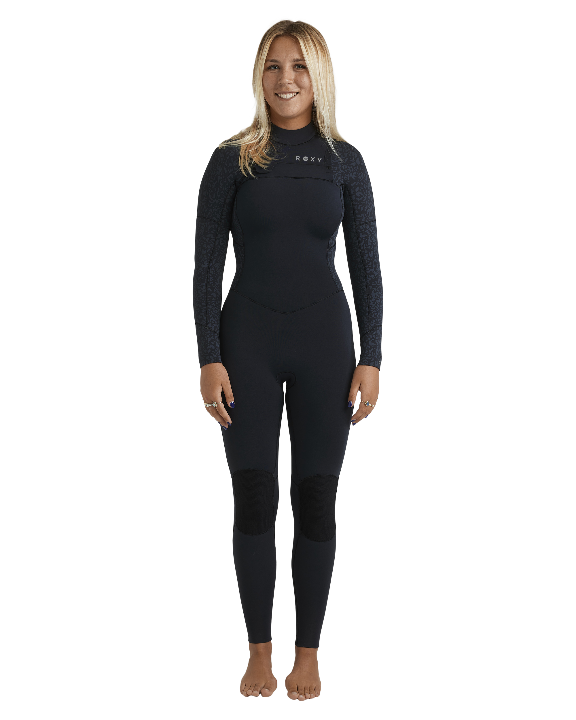 4/3mm Swell Natural Front Zip Wetsuit - Roxy