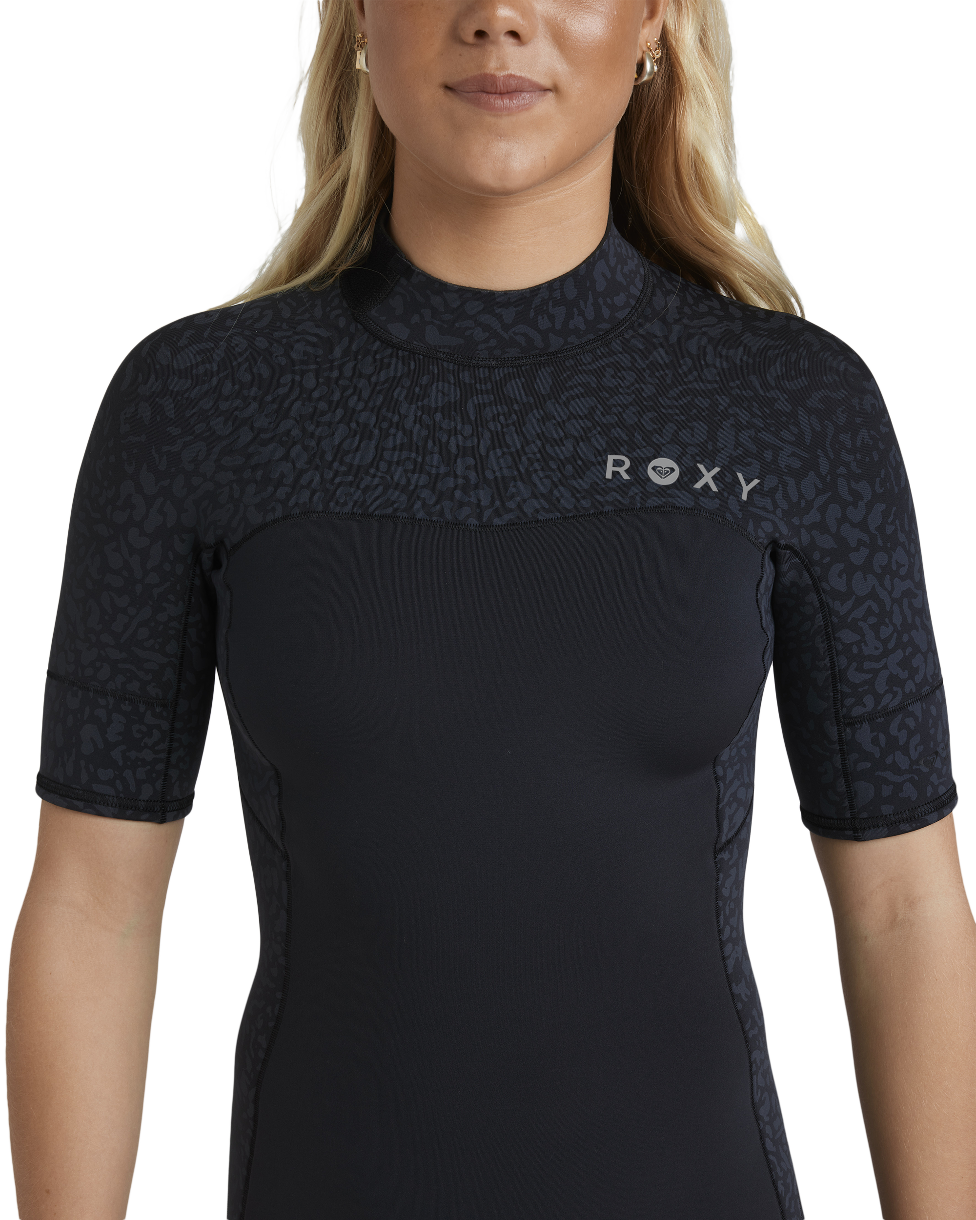 2mm Swell Natural Back Zip Short Sleeve Wetsuit - Roxy