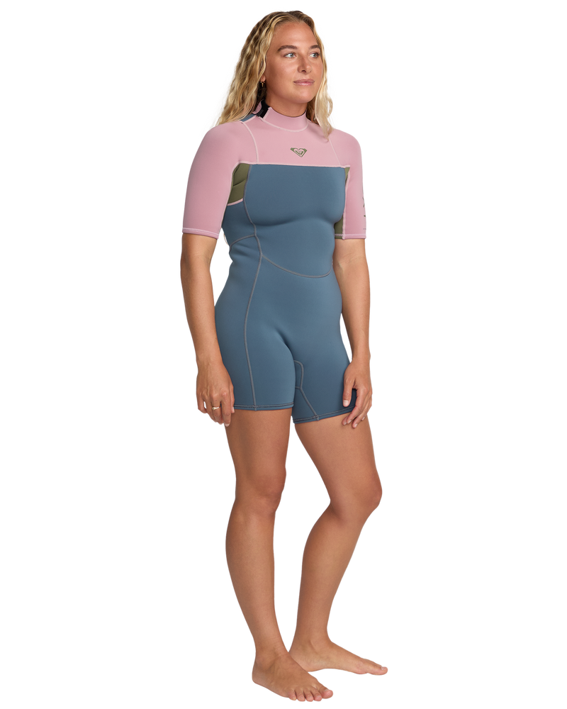 2/2mm Prologue Short Sleeve (Flatlock) Wetsuit - Roxy