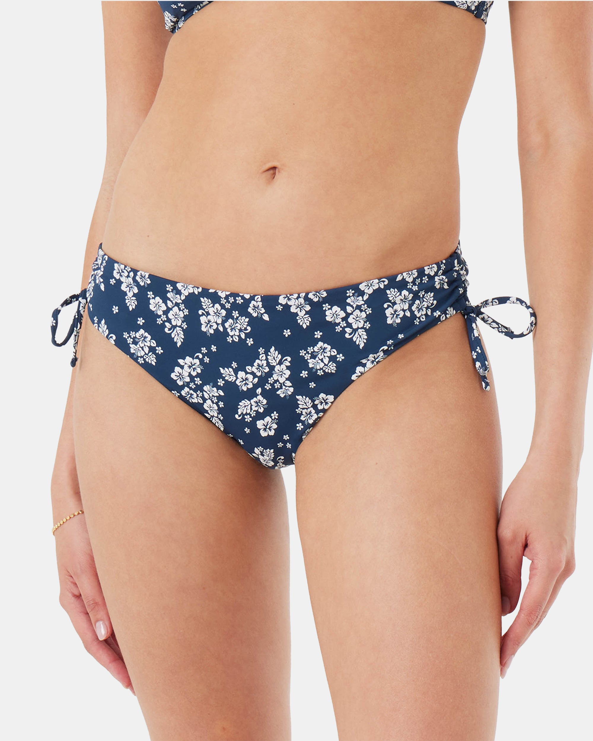 Hibiscus Haven Hipster Lace Full Bikini Bottom - Roxy