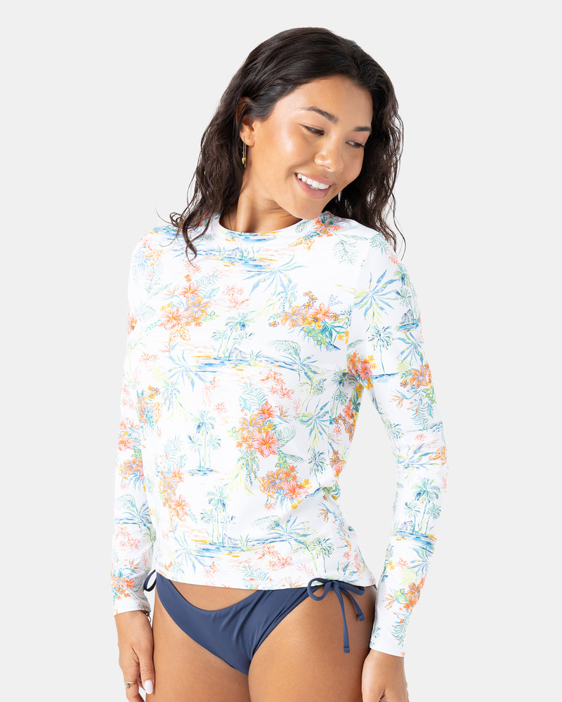 North Shore Sea Skippin Rashguard - Roxy