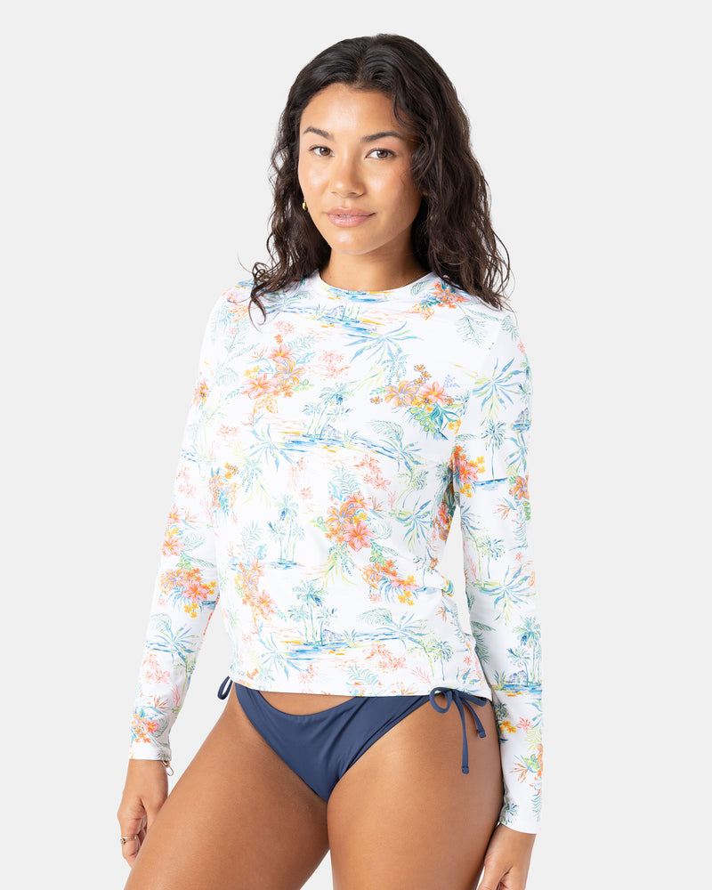 North Shore Sea Skippin Rashguard - Roxy