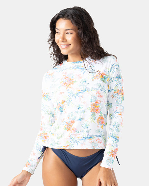 North Shore Sea Skippin Rashguard - Roxy