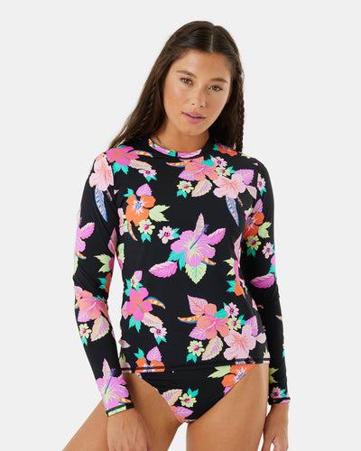Wanderlust Sea Skippin Rashguard - Roxy