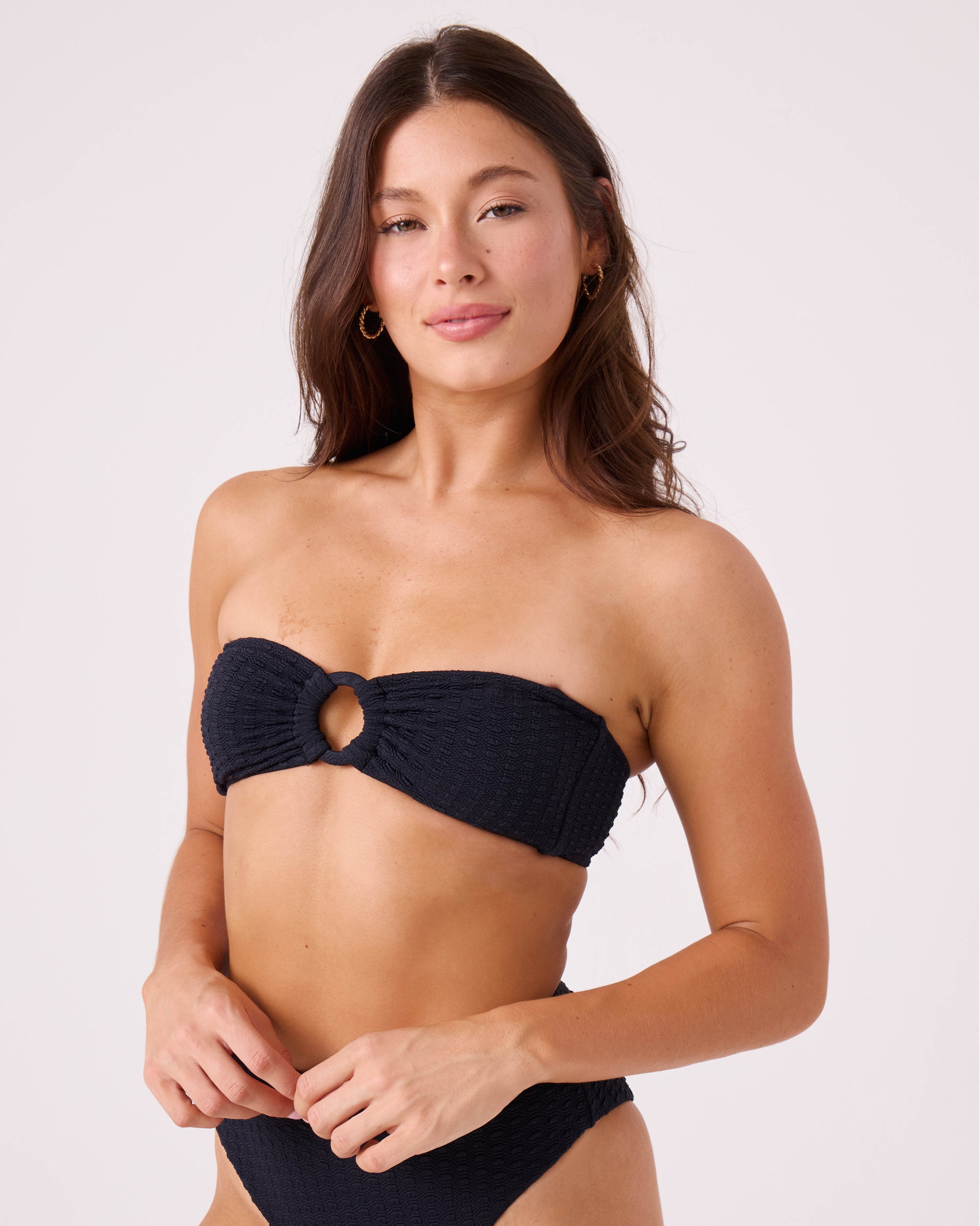 Haleiwa Bandeau Bikini Top - ROXY