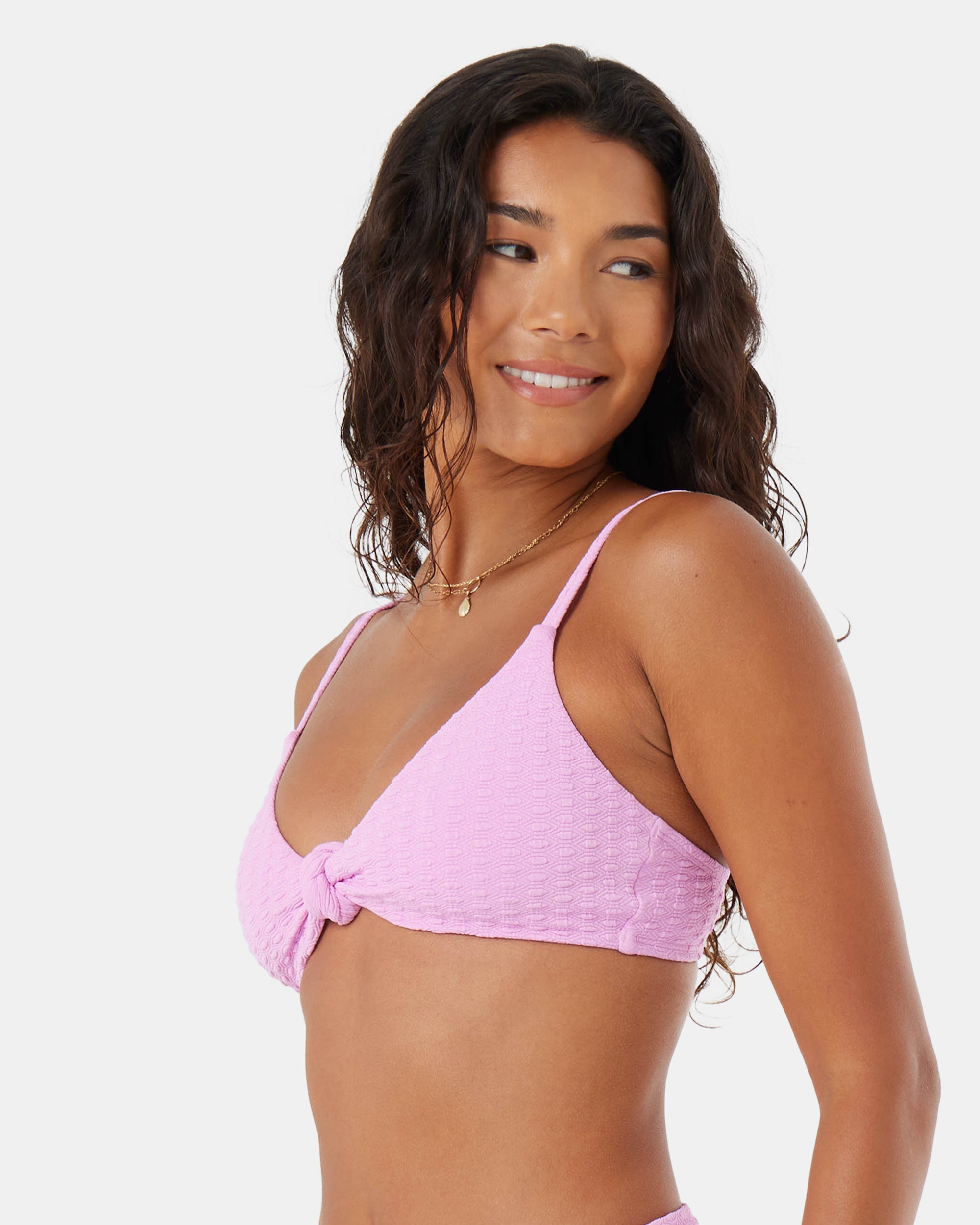 Haliewa Knot Bralette Bikini Top - Roxy