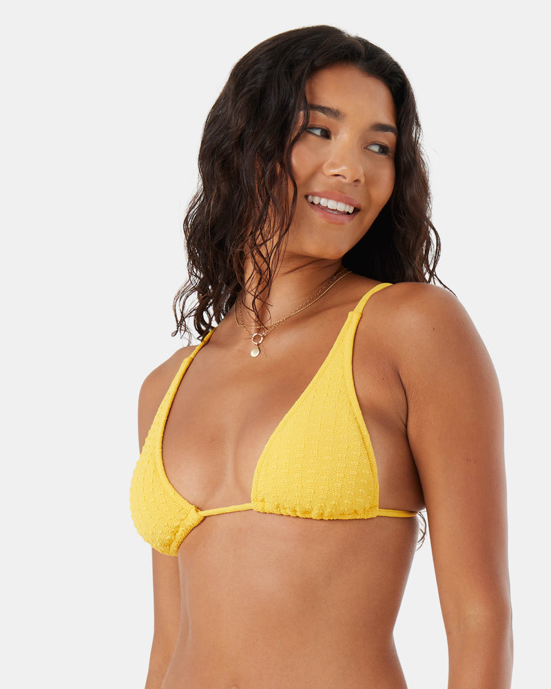 Haliewa Built Up Triangle Bikini Top - Roxy