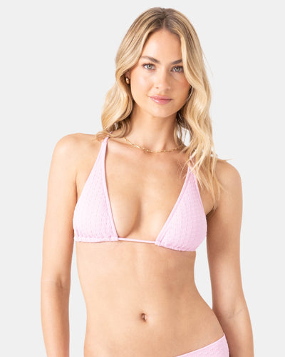 Haleiwa Built Up Triangle Bikini Top - Roxy