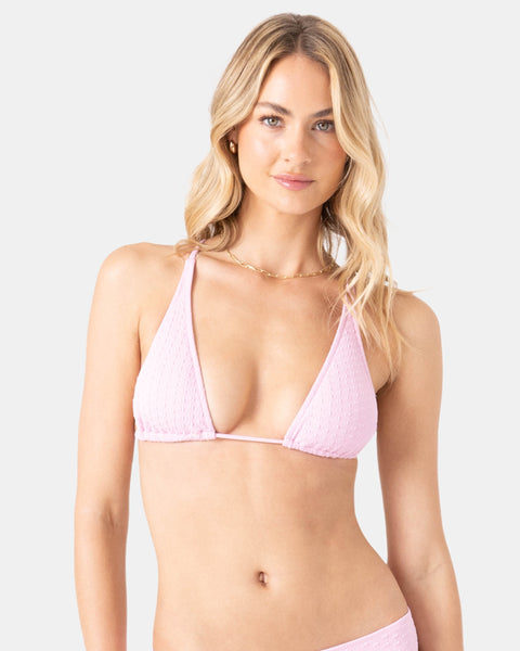 Haleiwa Built Up Triangle Bikini Top - Roxy