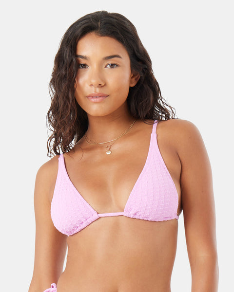 Haliewa Built Up Triangle Bikini Top - Roxy