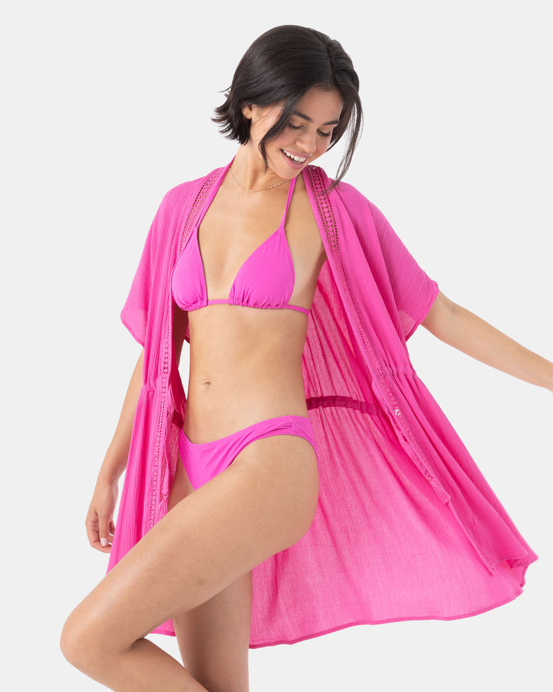 Sun Kissed Kimono Cover Up Dress - Roxy