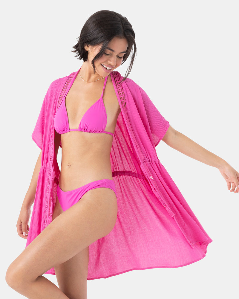 Sun Kissed Kimono Cover Up Dress - Roxy