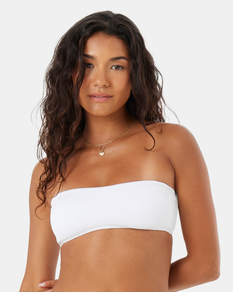 Rib Roxy Love Lace Bandeau Bikini Top - Roxy