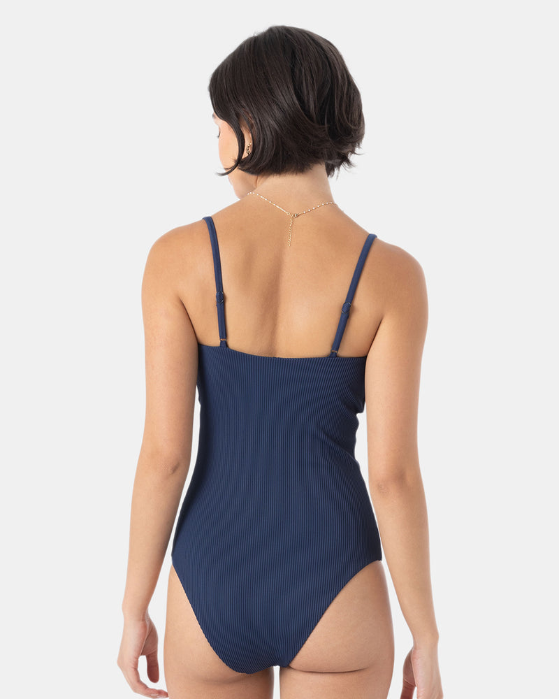 Rib Roxy Love Bandeau One Piece Swimsuit - Roxy