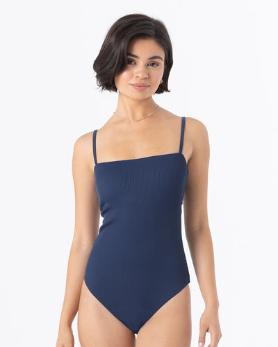 Rib Roxy Love Bandeau One Piece Swimsuit - Roxy