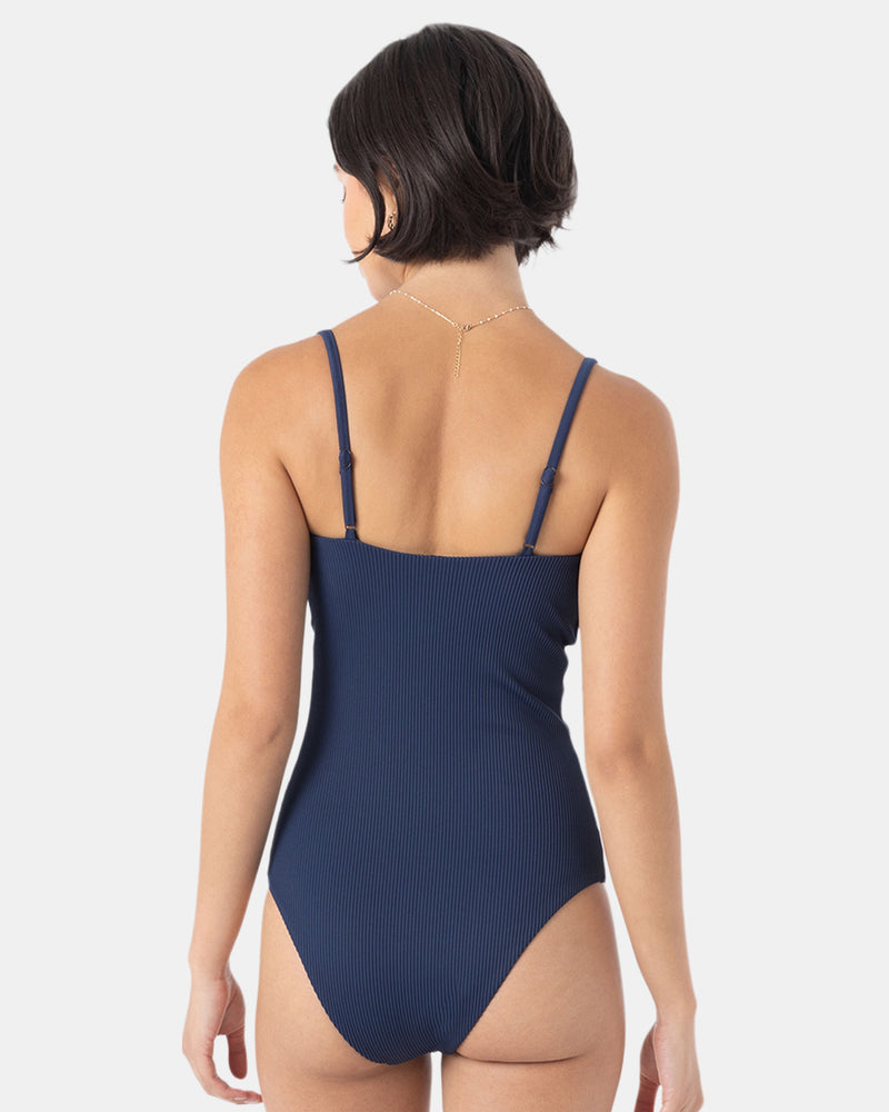 Rib Roxy Love Bandeau One Piece Swimsuit - Roxy
