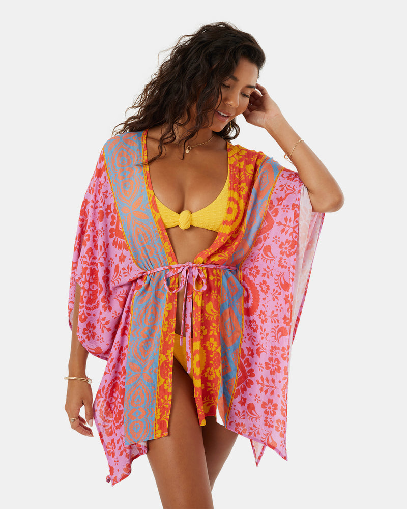 Wanderer Cover Up Kimono Cover Up Dress - Roxy