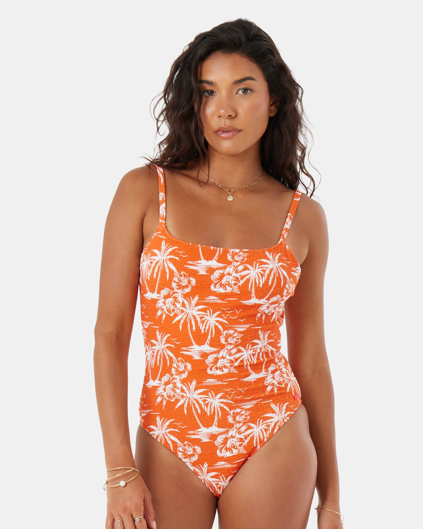 Vacay Vibes Scoop Back One Piece Swimsuit - Roxy
