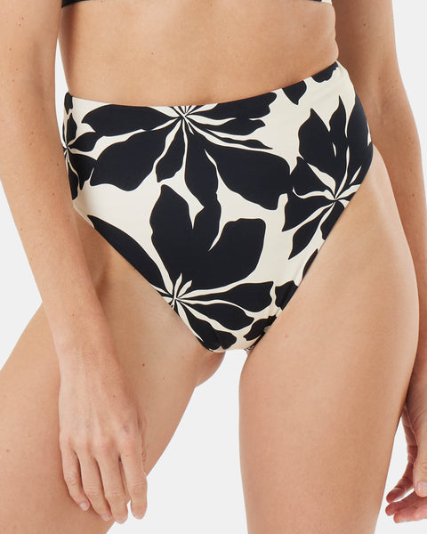 Hang Loose Reversible High Waist Mod Bikini Bottom - Roxy