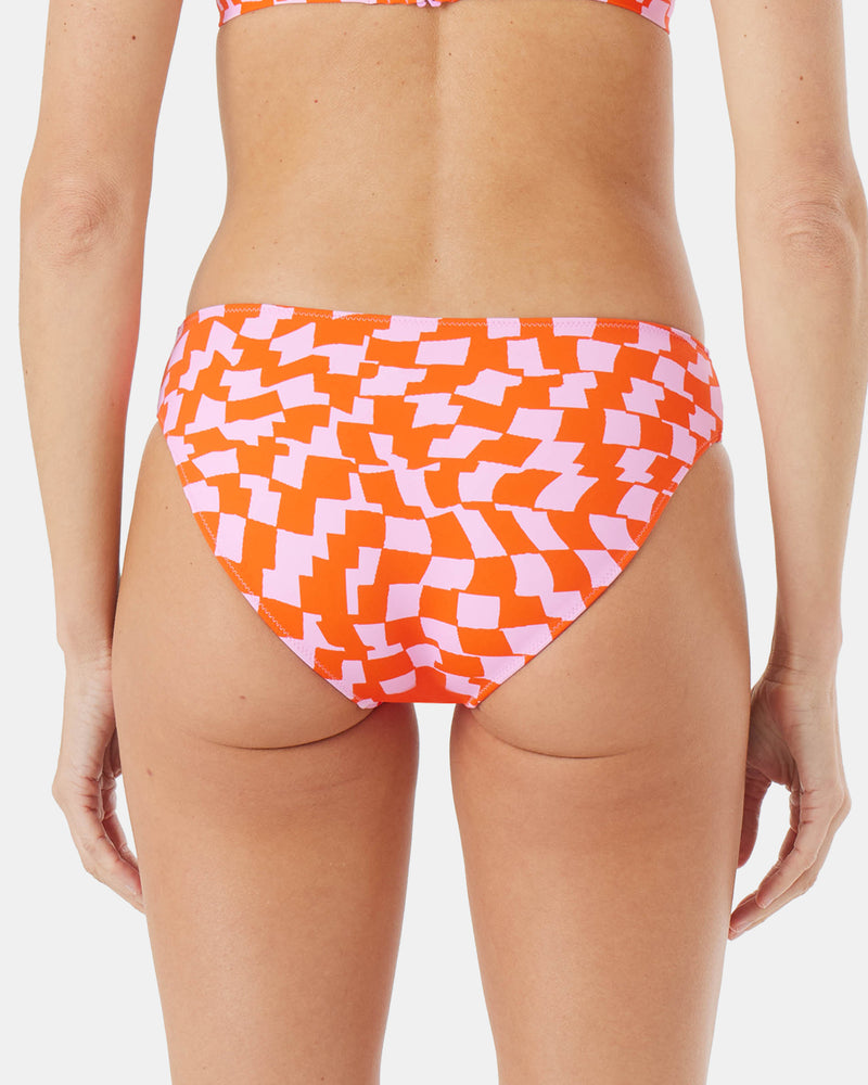 Checked Out Reversible Hipster Full Bikini Bottom - Roxy
