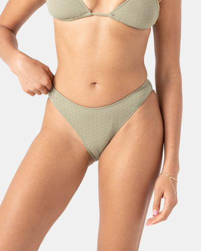 Haleiwa Scoop Cheeky Bikini Bottom - Roxy