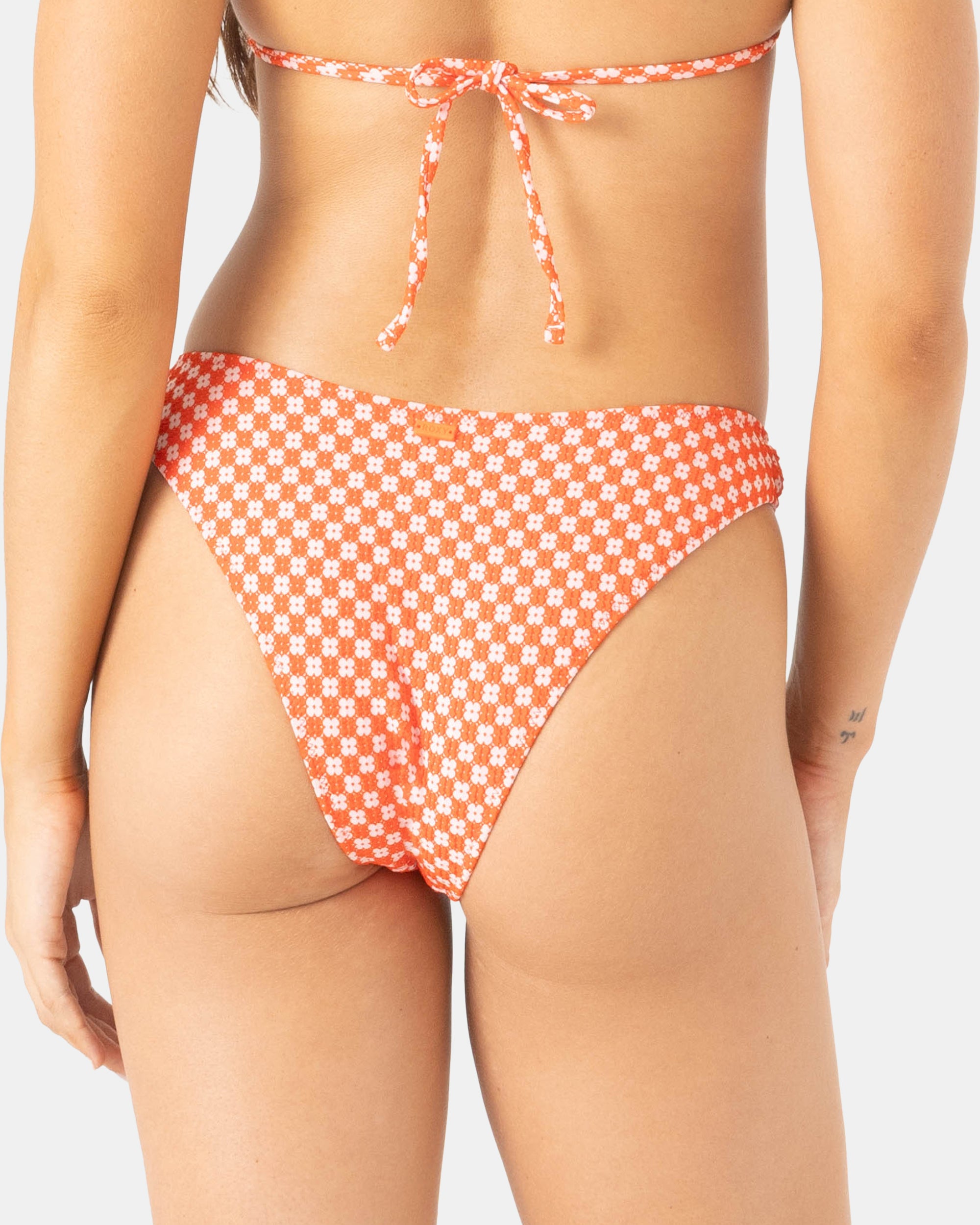 Flower Power Scoop Cheeky Bikini Bottom - Roxy