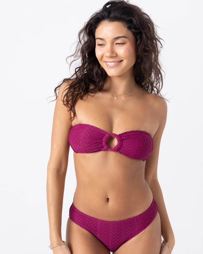 Crochet Hipster Full Bikini Bottom