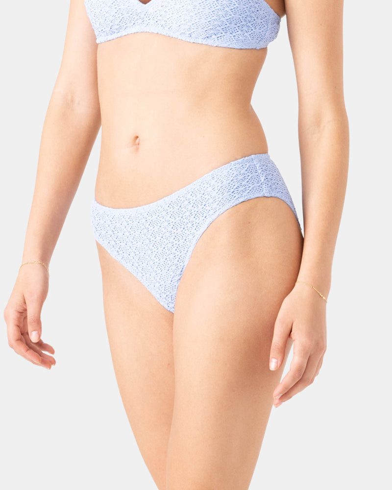 Crochet Hipster Full Bikini Bottom - Roxy