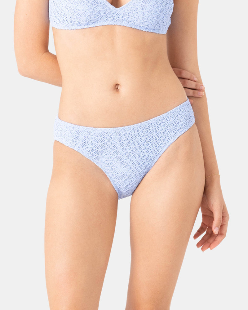 Crochet Hipster Full Bikini Bottom - Roxy