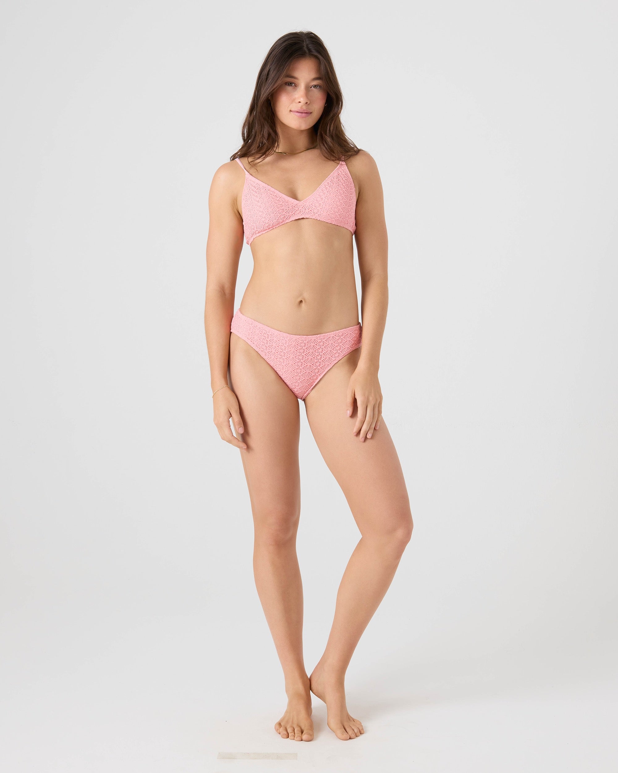 Crochet Hipster Full Bikini Bottom - Roxy