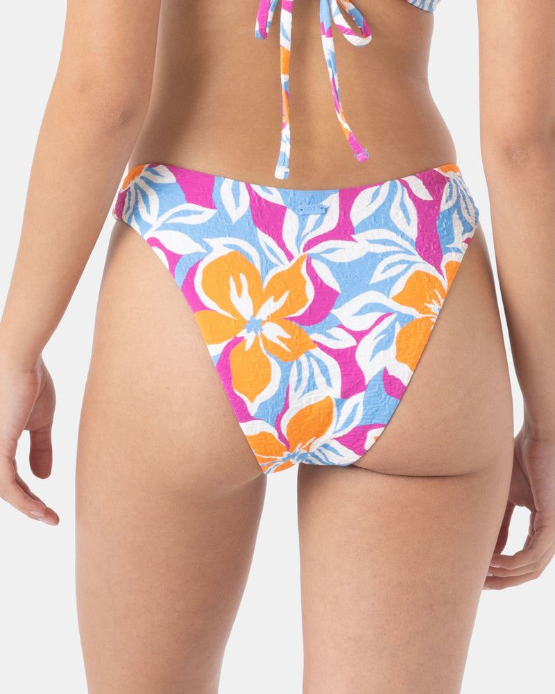 Topanga Canyon Scoop Cheeky Bikini Bottom - Roxy