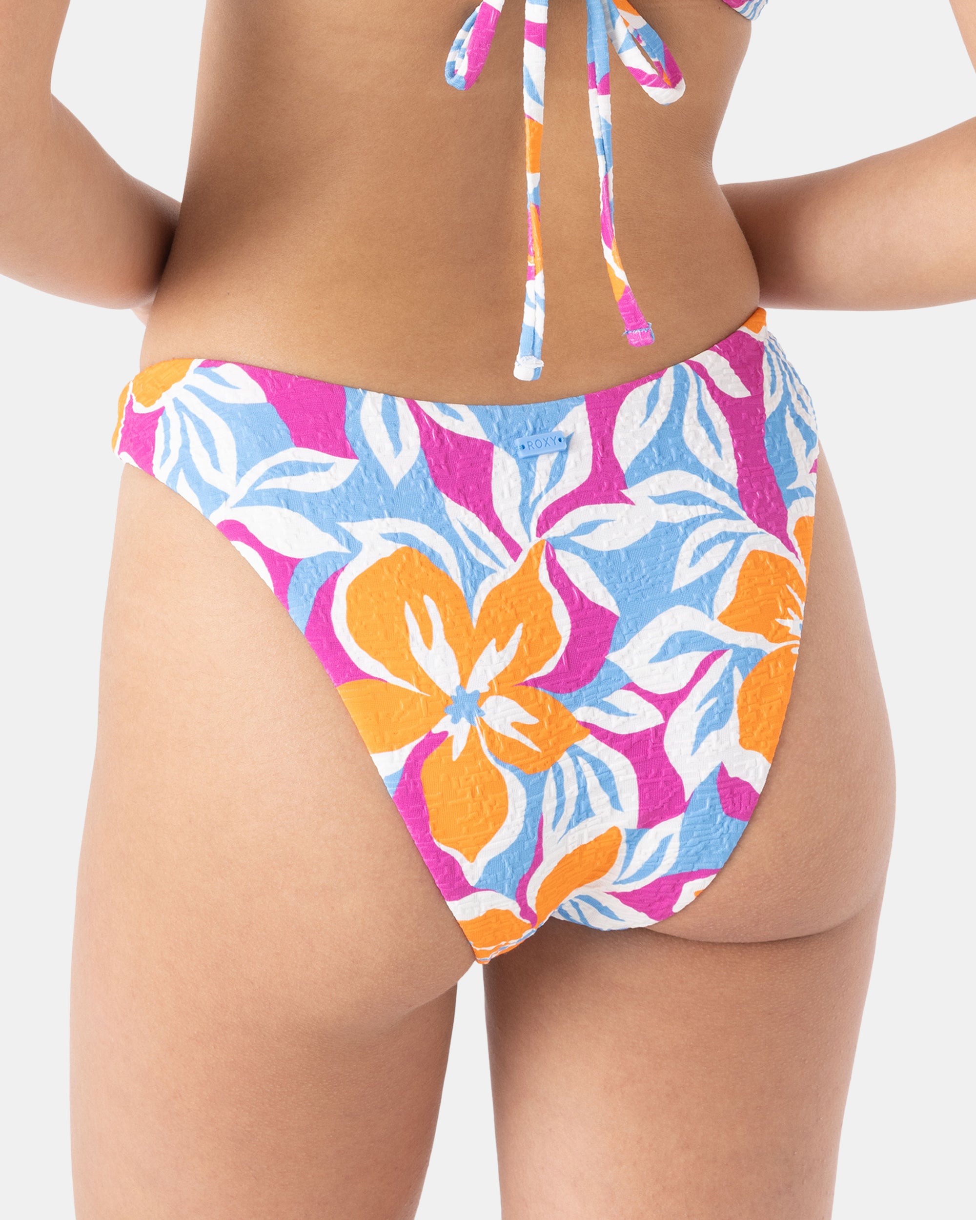 極美品♡ セオリーリュクス PETAL PRINT BINOCHE サイズ38 Topanga Canyon Scoop Cheeky Bikini Bottom - Roxy