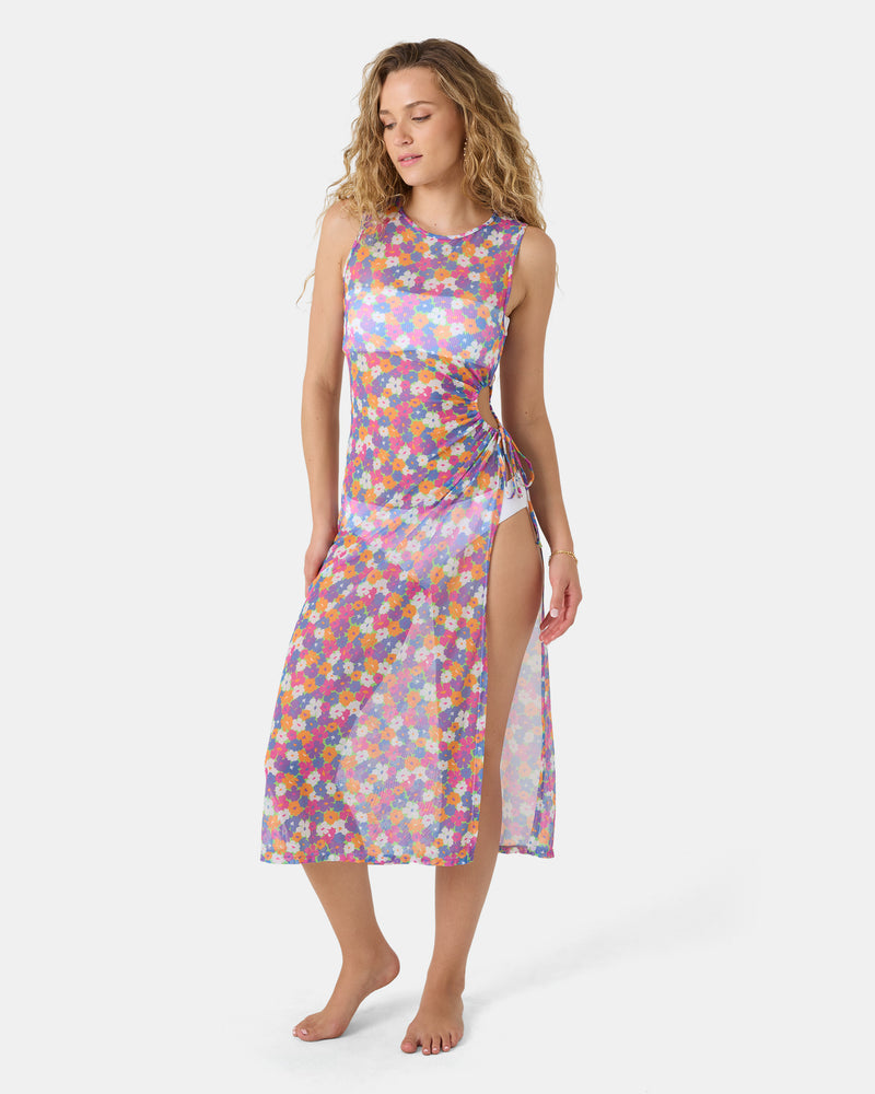 California Dreamin Mesh Cover Up Dress - Roxy