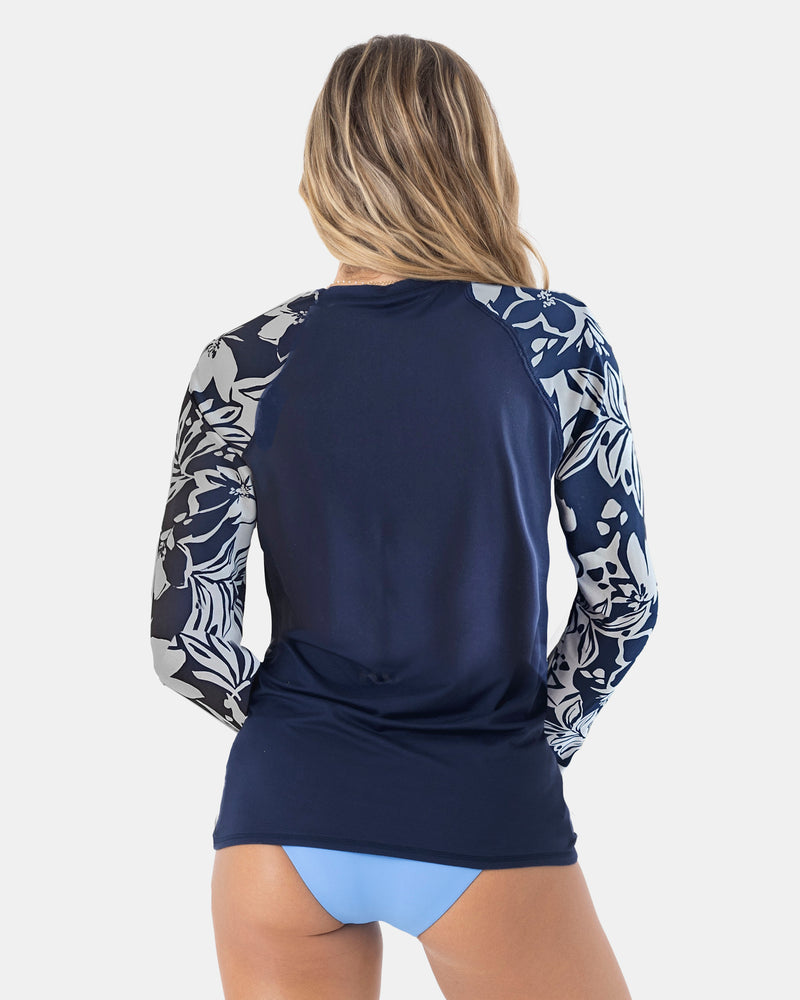 Oceanside Long Sleeve Raglan Rashguard